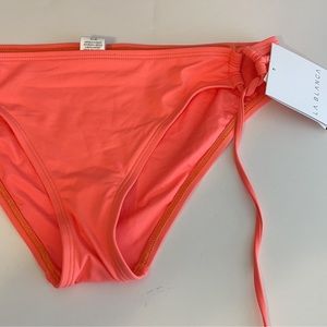 La Blanca Island Goddess Bikini Swim Bottoms Bird of Paradise / Coral